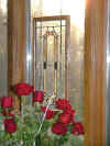 oak stained glass frames oak stain 01.jpg (59622 bytes)