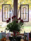 oak stained glass frames oak stain 04.jpg (73731 bytes)