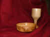cottonwood bowl and goblet.jpg (43066 bytes)